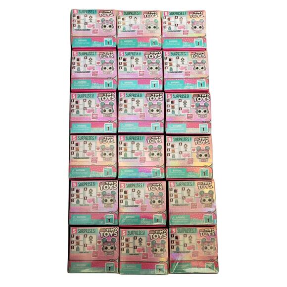 LOL Surprise Tiny Toys Series 1 Bundle Including 18 Sealed Surprises w. Display - Picture 2 of 4